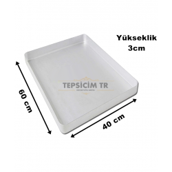 Baklava tepsisi 40*60 3cm (Toptan Alım)